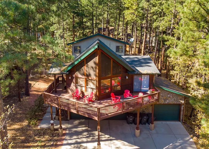 Flagstaff Retreat: Deck Spa Game Room Stunning Views