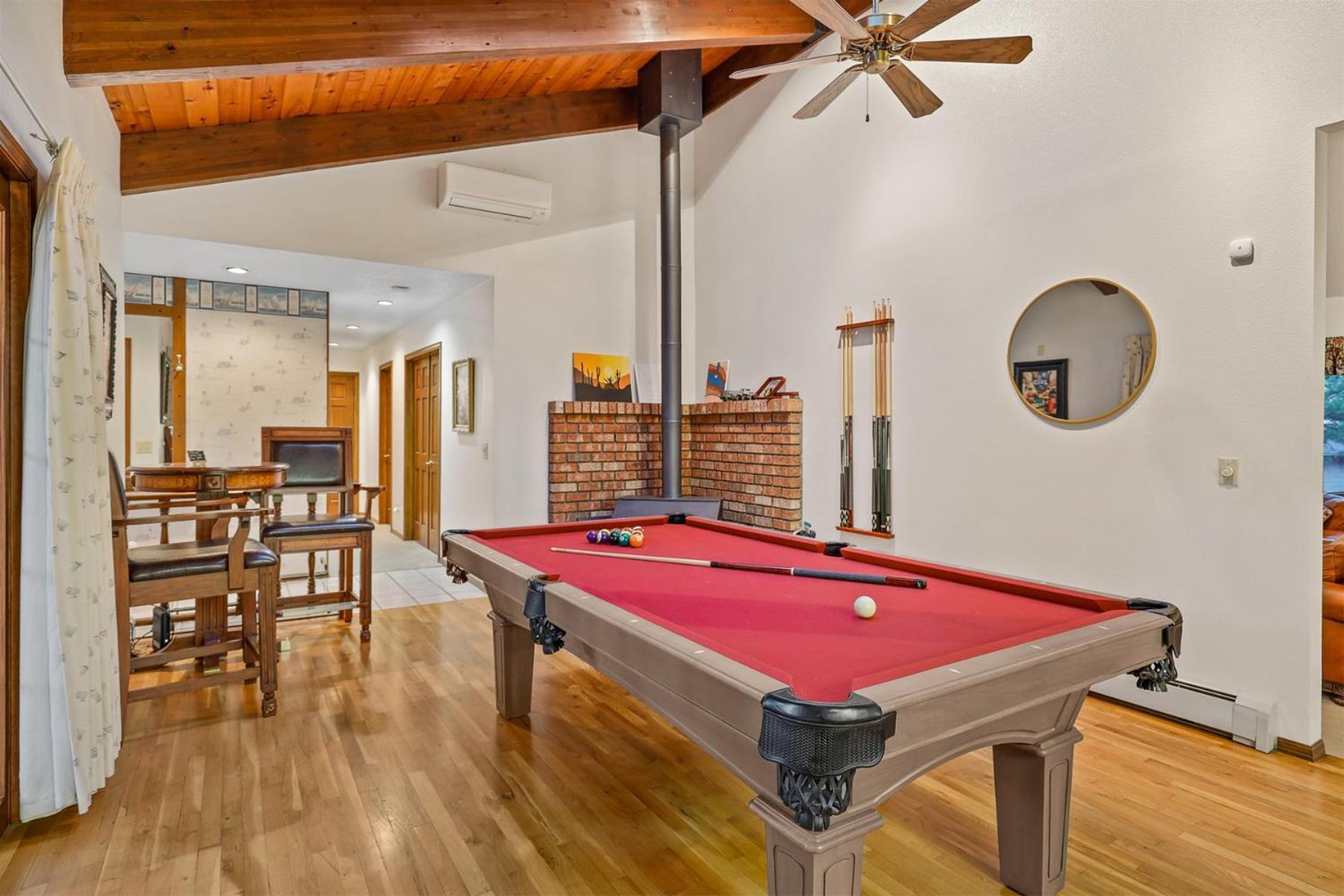 Pristine On Wooded Lot. Fantastic Location Pool Table