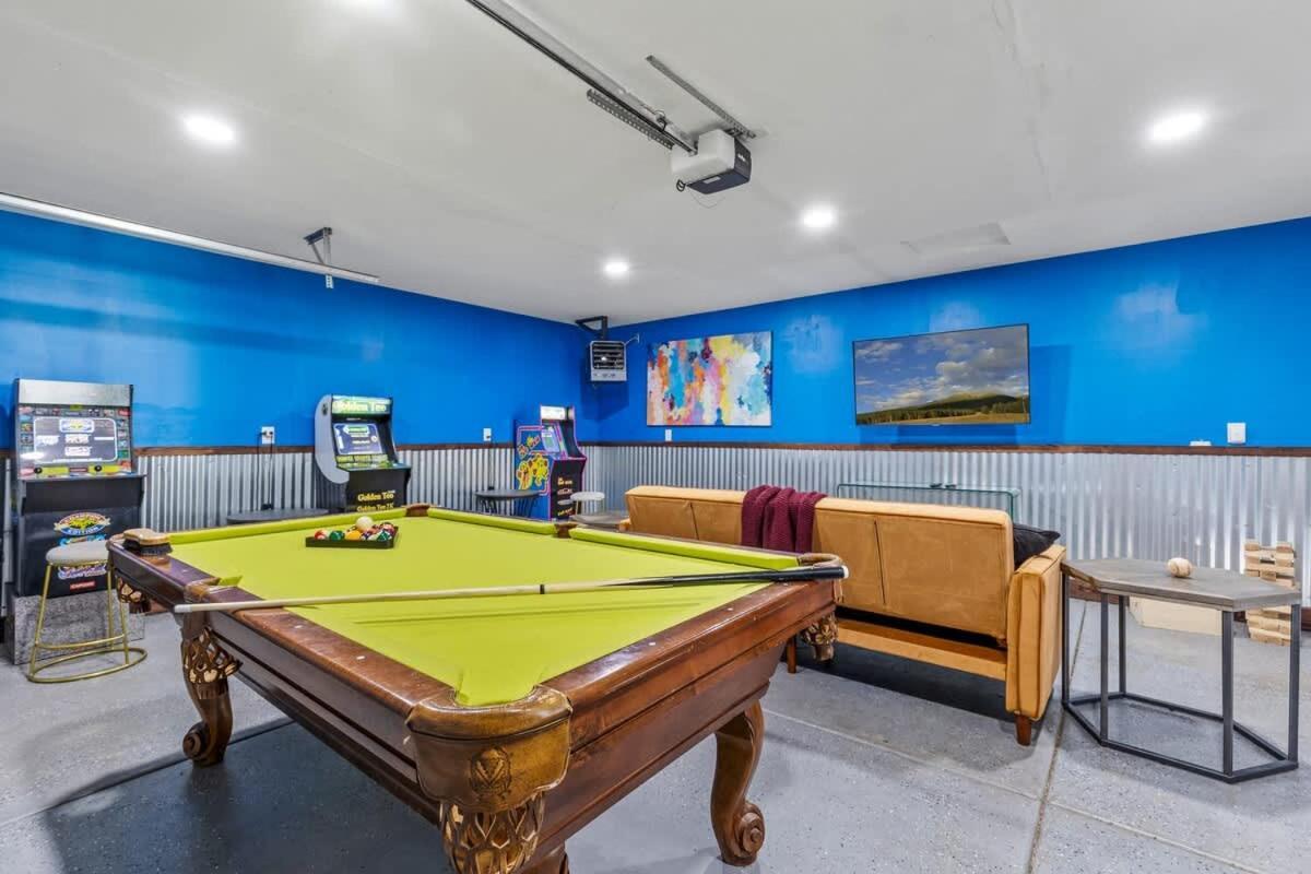 Renovated Interior Design Gameroom Hottub Flagstaff